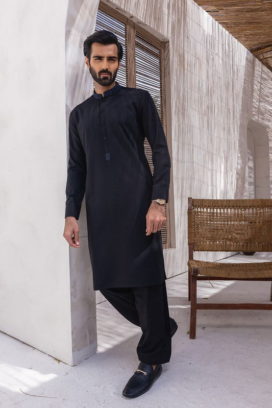 Dynasty - Embroidered Wash & Wear Shalwar Kameez