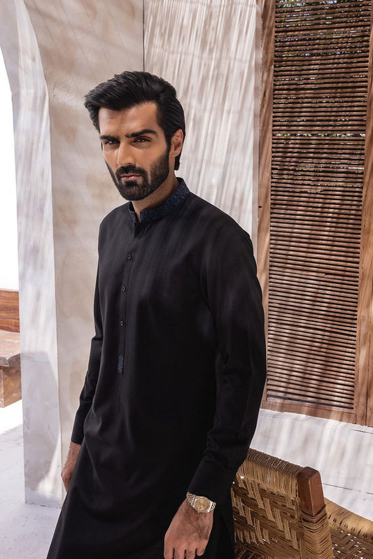 Dynasty - Embroidered Wash & Wear Shalwar Kameez
