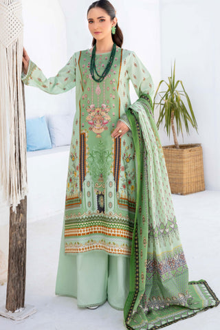 Saira Bano Embroidered Lawn Collection  - D02