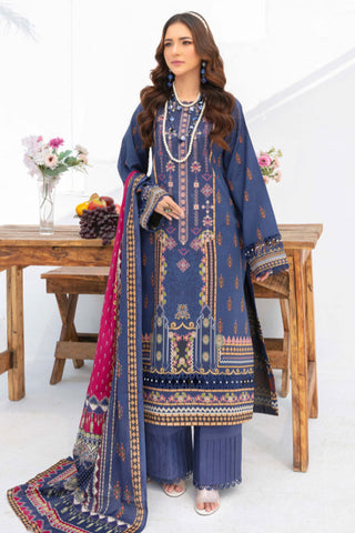 Saira Bano Embroidered Lawn Collection  - D05