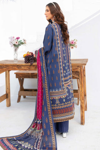 Humdum - Saira Bano Embroidered Lawn Collection  - D05