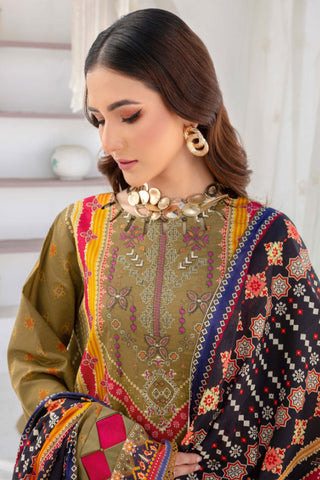 Picture of Humdum - Saira Bano Embroidered Lawn Collection  - D06 - Available at Raja Sahib