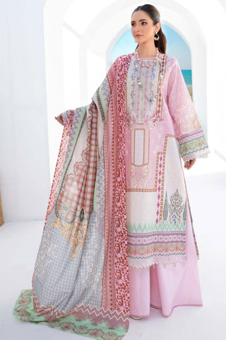 Saira Bano Embroidered Lawn Collection  - D08