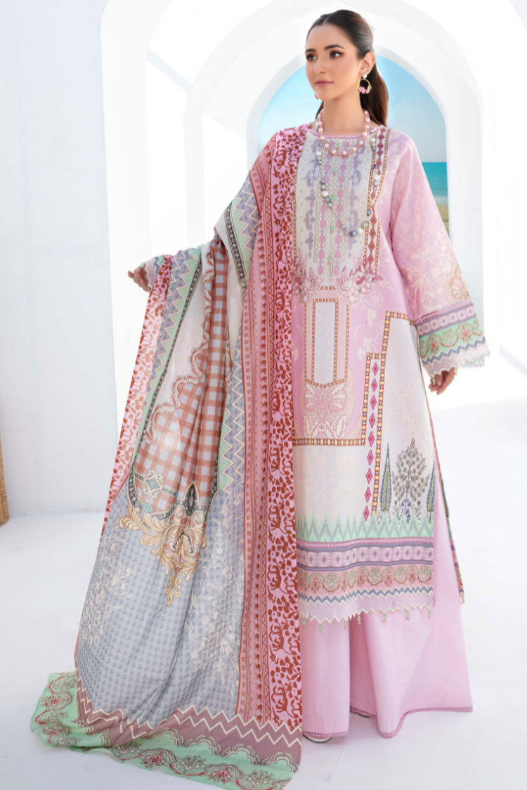 Picture of Humdum - Saira Bano Embroidered Lawn Collection  - D08 - Available at Raja Sahib