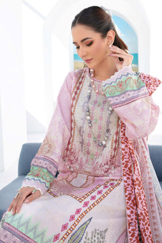 Picture of Humdum - Saira Bano Embroidered Lawn Collection  - D08 - Available at Raja Sahib