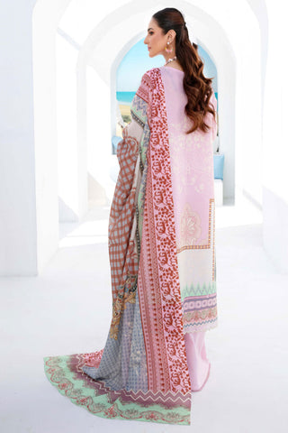 Humdum - Saira Bano Embroidered Lawn Collection  - D08