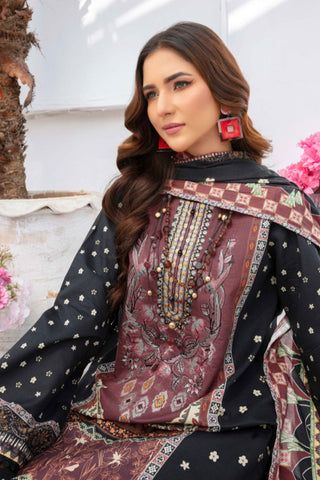 Picture of Humdum - Saira Bano Embroidered Lawn Collection  - D09 - Available at Raja Sahib