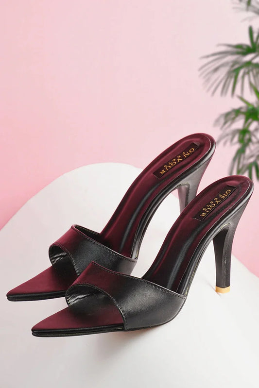 On Your Feets - Soft Serenity Heels - Black