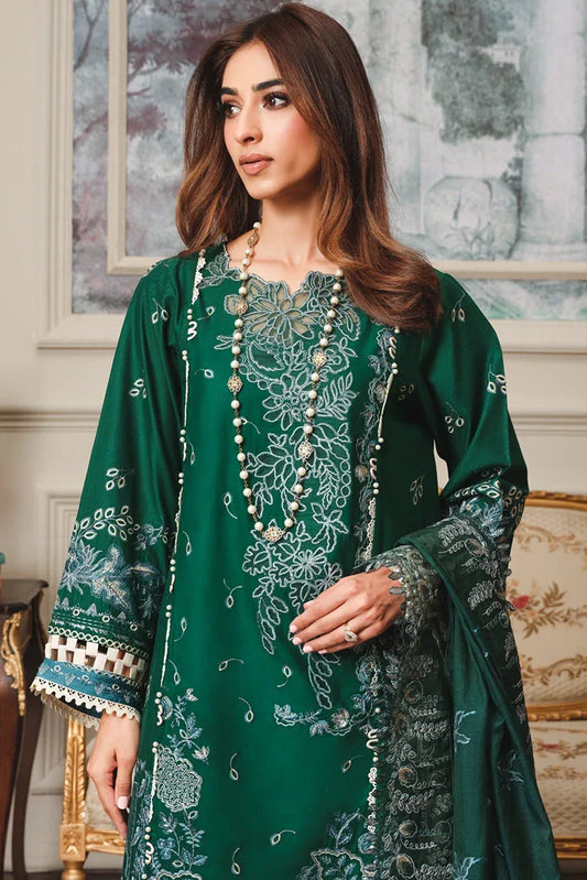 Picture of Kleren - Surkhru Embroidered Lawn Collection - S-21 - Available at Raja Sahib