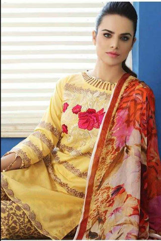 Picture of Charizma - SR 04 Embroidered Swiss Voil Collection Vol 1 - Available at Raja Sahib