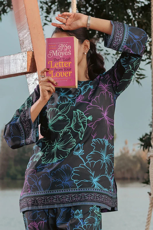 Picture of Tasneem Shamim - Lyra - Crepe - Co-ords - Available at Raja Sahib