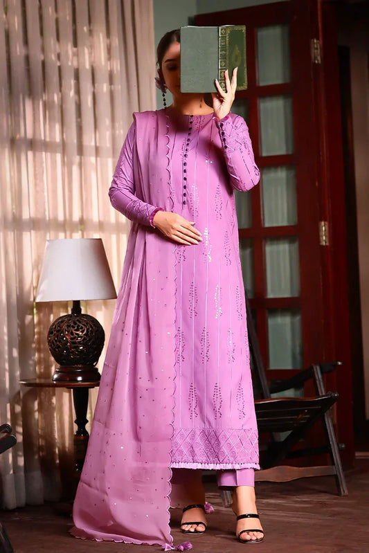 Picture of Tasneem Shamim - Ghazal Lawn Collection - Sumbal - Available at Raja Sahib