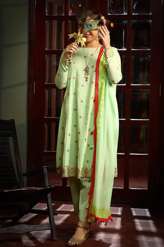 Picture of Tasneem Shamim - Ghazal Lawn Collection - Gulbahar - Available at Raja Sahib