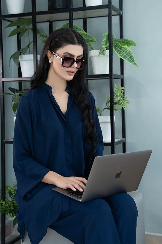 The Slay Wear - Evermore Work Wear - Navy Muse