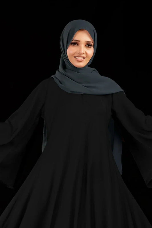 Picture of Malbus - Umbrella - Abaya - Black - Available at Raja Sahib