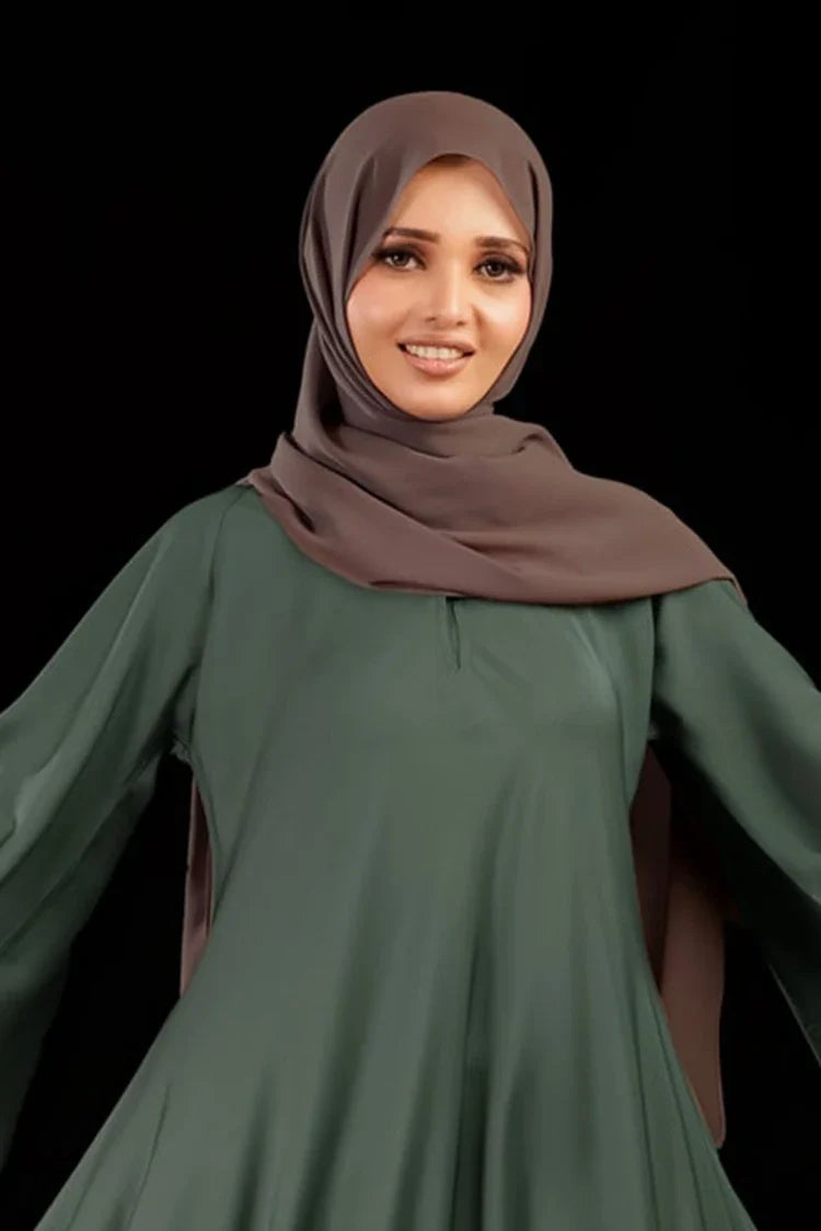 Picture of Malbus - Umbrella - Abaya - Mint - Available at Raja Sahib