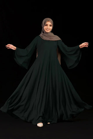 Picture of Malbus - Umbrella - Abaya - Zinc - Available at Raja Sahib