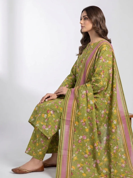 Kleren - Printed Lawn - U-28 - Unstitched