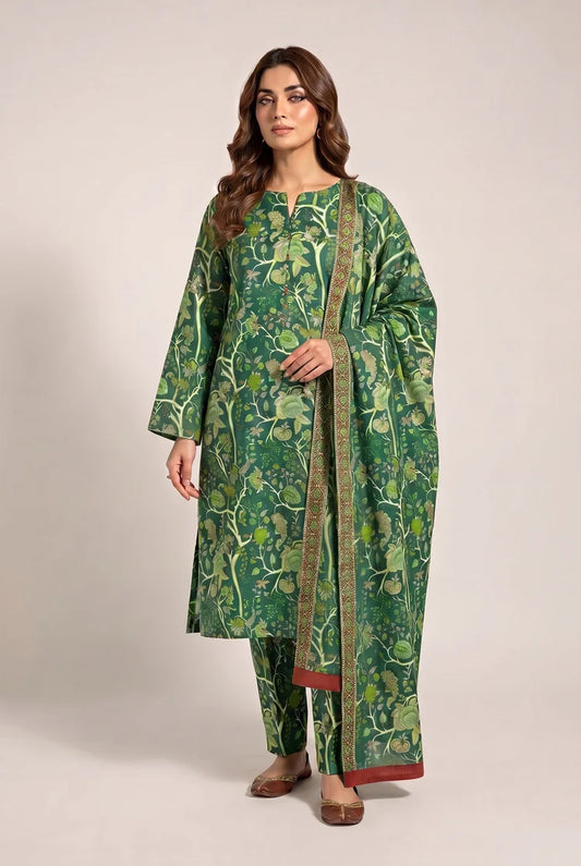Kleren - Printed Lawn - U-30 - Unstitched