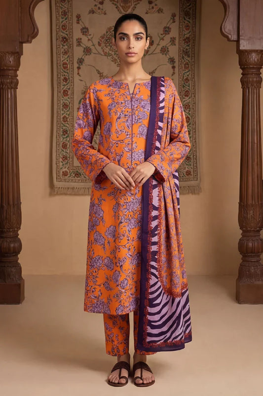 Kleren - Printed Lawn - U-31 - Unstitched