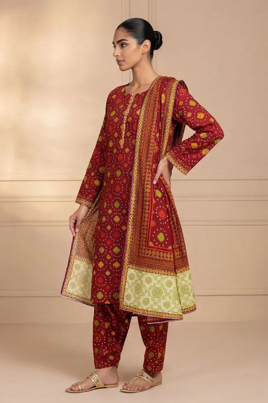 Kleren - Printed Lawn - U-32 - Unstitched