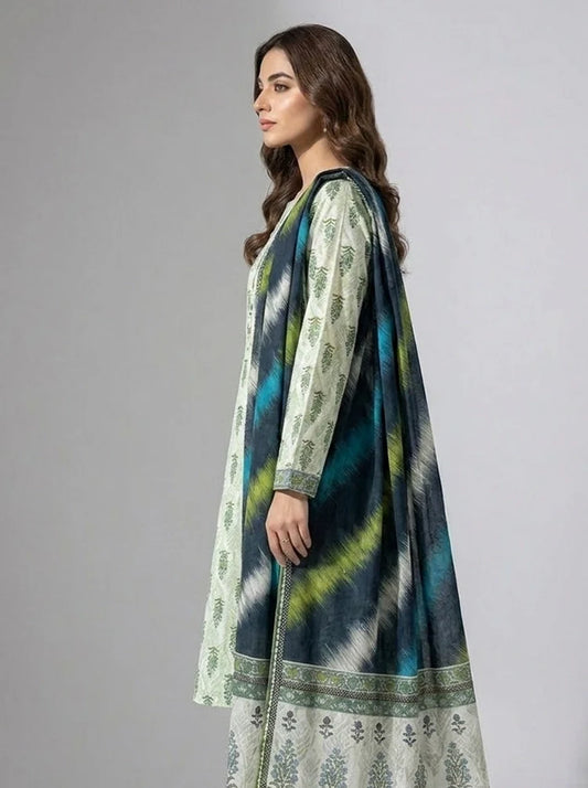 Kleren - Printed Lawn - U-38 - Unstitched