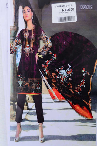 Picture of Ittehad - Design 12A Crystal Linen Collection - Available at Raja Sahib