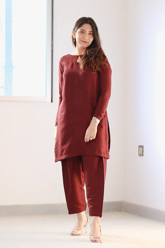 Zauk - 2 Piece - Maroon