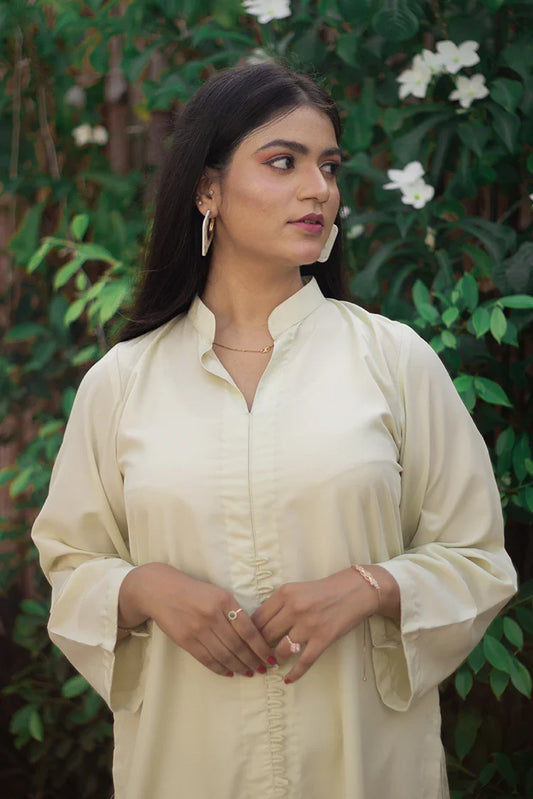 Zauk - Casual Collection - 2 Piece - Lemon Yellow