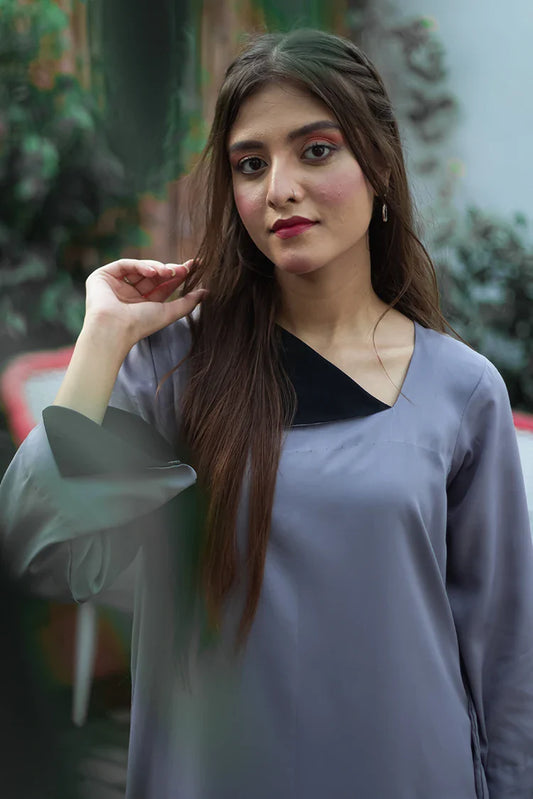 Zauk - Casual Collection - 2 Piece - Lava Grey