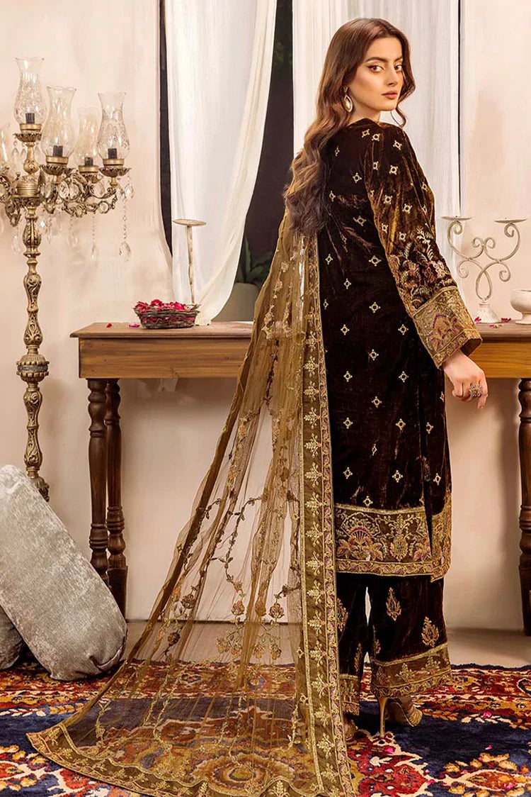 Picture of Adan's Libas - Velvet Edit Luxury Unstitched Vol 2 - 1932 - Available at Raja Sahib