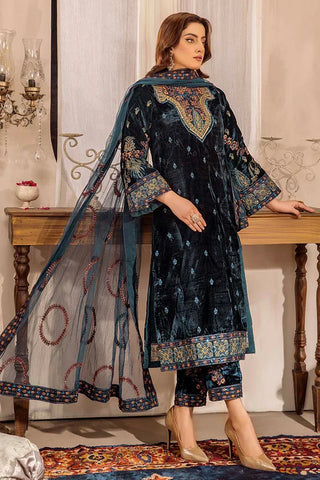 Picture of Adan's Libas - Velvet Edit Luxury Unstitched Vol 2 - 1933 - Available at Raja Sahib