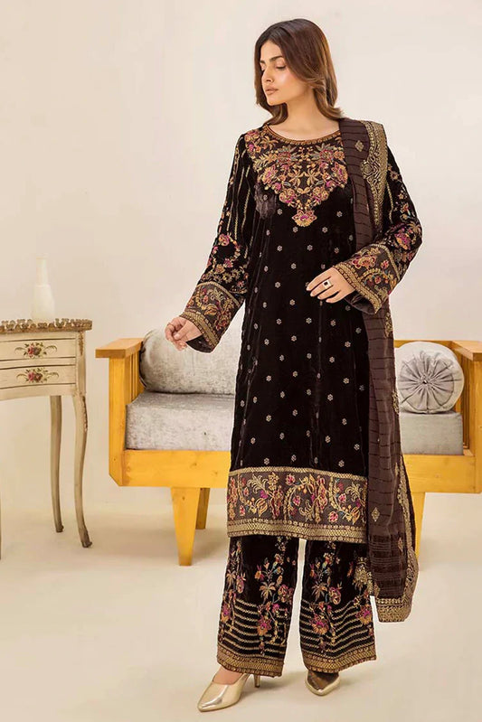 Picture of Adan's Libas - Velvet Edit Luxury Unstitched Vol 2 - 1936 - Available at Raja Sahib