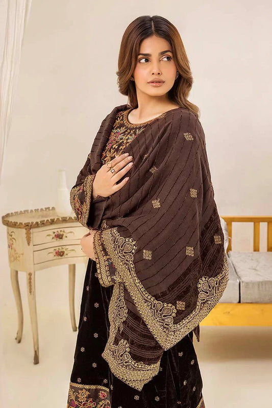 Picture of Adan's Libas - Velvet Edit Luxury Unstitched Vol 2 - 1936 - Available at Raja Sahib