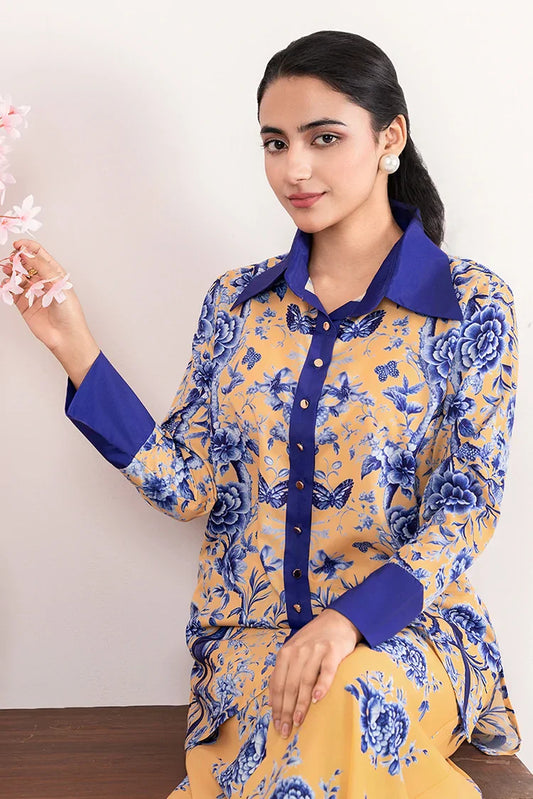 Picture of Stitch Vibes - Kyra CO-ord Set - VKC0687 - Available at Raja Sahib