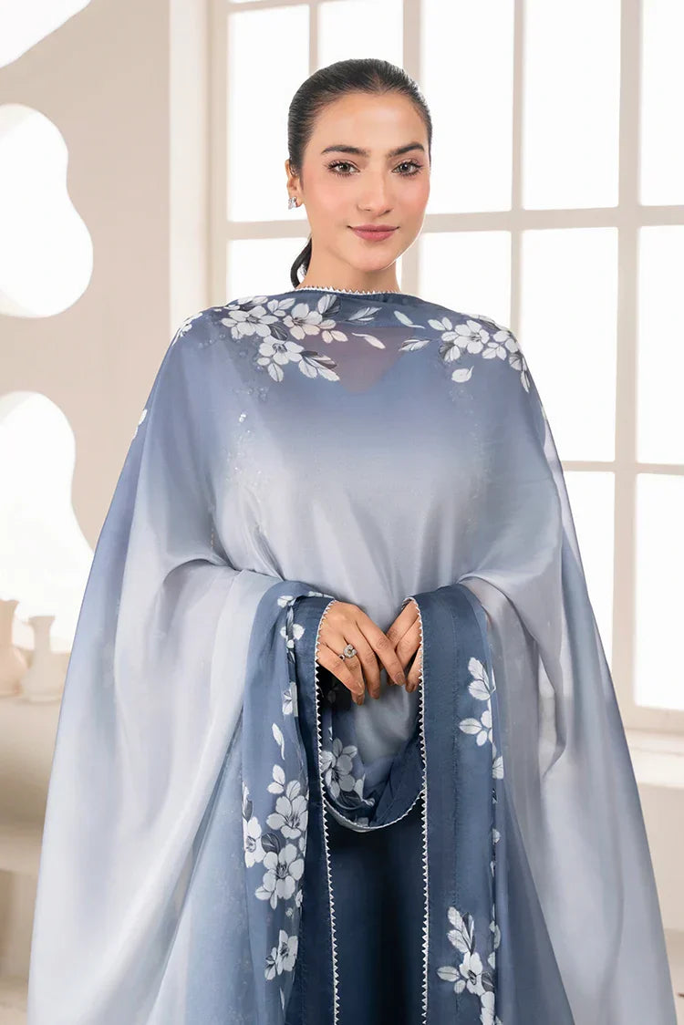 Picture of <!--anp-->Stitch Vibes - Ravayah Eid Collection Vol 1 - Ciel Gris Dress - Available at Raja Sahib