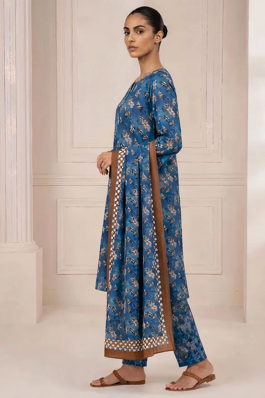Kleren - Printed Lawn - D-34 - Unstitched