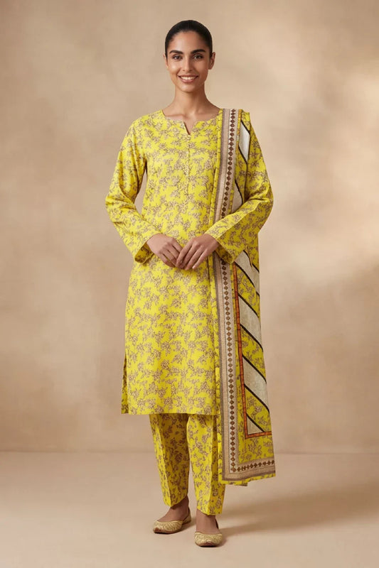 Kleren - Printed Lawn - D-40 - Unstitched