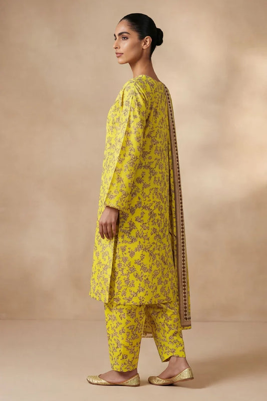 Kleren - Printed Lawn - D-40 - Unstitched