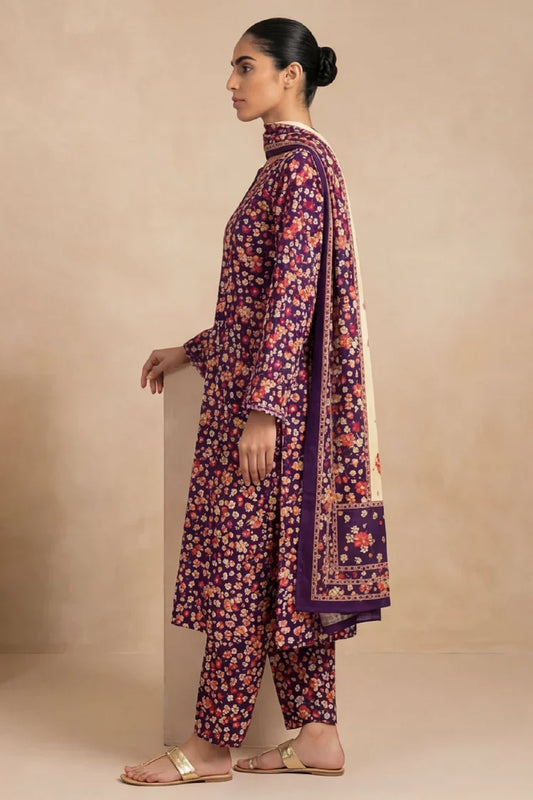 Kleren - Printed Lawn - D-43 - Unstitched