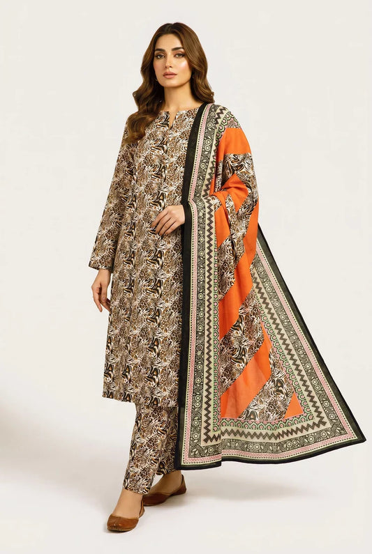 Kleren - Printed Lawn - D-46 - Unstitched