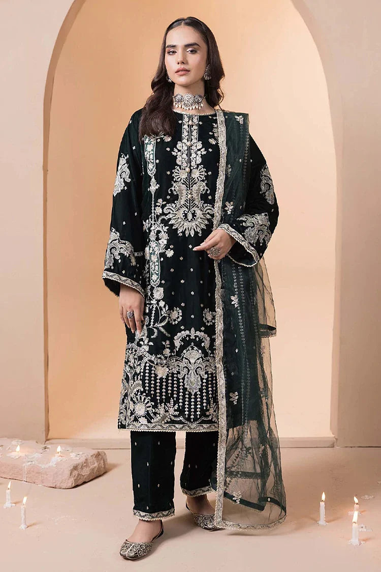 Picture of Adan's Libas - Micro Velvet Pret Collection - 1801 - Available at Raja Sahib