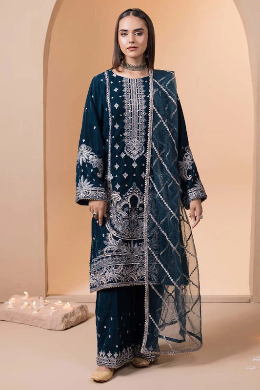 Picture of Adan's Libas - Micro Velvet Pret Collection - 1804 - Available at Raja Sahib