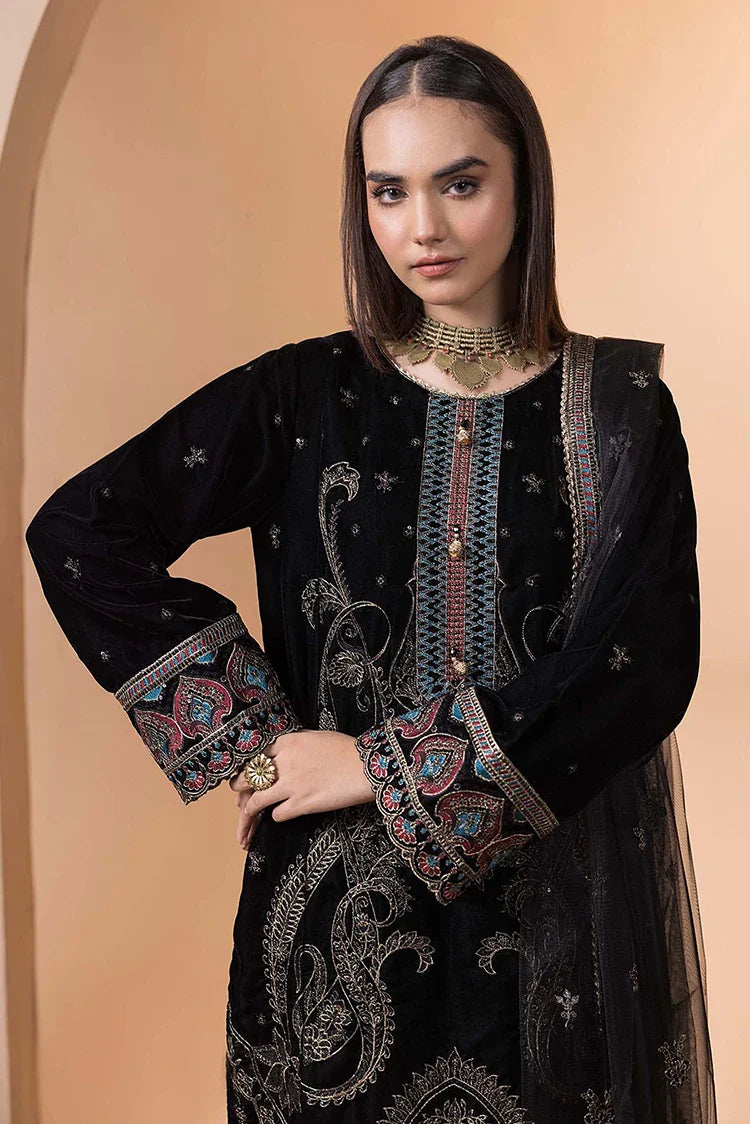 Picture of Adan's Libas - Micro Velvet Pret Collection - 1805 - Available at Raja Sahib