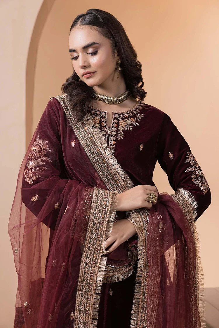 Picture of Adan's Libas - Micro Velvet Pret Collection - 1806 - Available at Raja Sahib