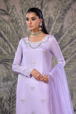 Picture of Amber Imran - Punkh Luxury Formals - Violet Charm - Available at Raja Sahib