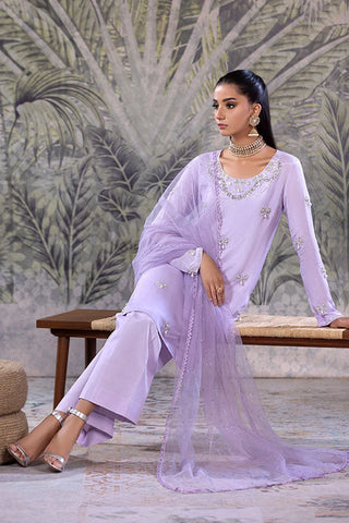 Picture of Amber Imran - Punkh Luxury Formals - Violet Charm - Available at Raja Sahib