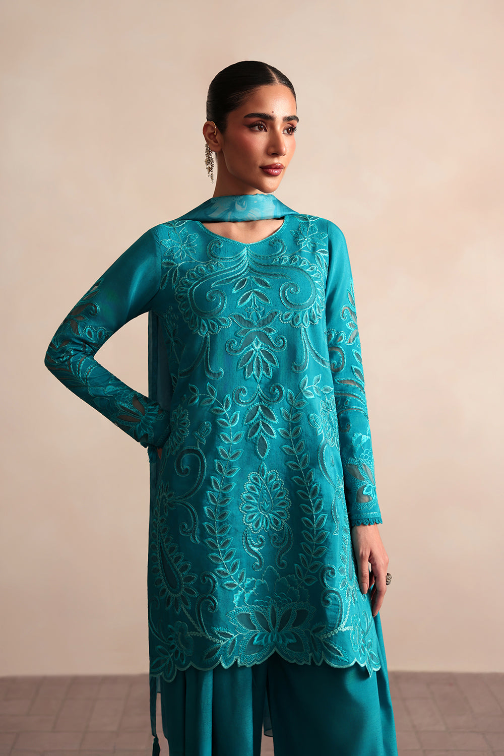 Picture of Saira Rizwan - Lael Silk Edit - VIRELLE-06 - Available at Raja Sahib