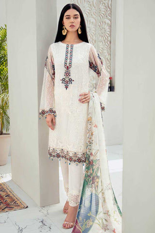 Picture of Ramsha - D 605 Wisdom Pearls Rangoon Embroidered Collection Vol 6 - Available at Raja Sahib