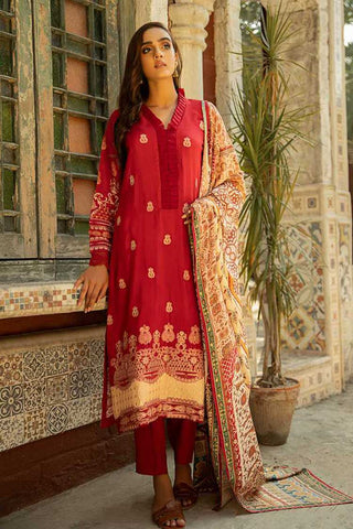 Picture of Aabyaan - AA 01 Layla Aarzu Luxury Lawn Collection - Available at Raja Sahib